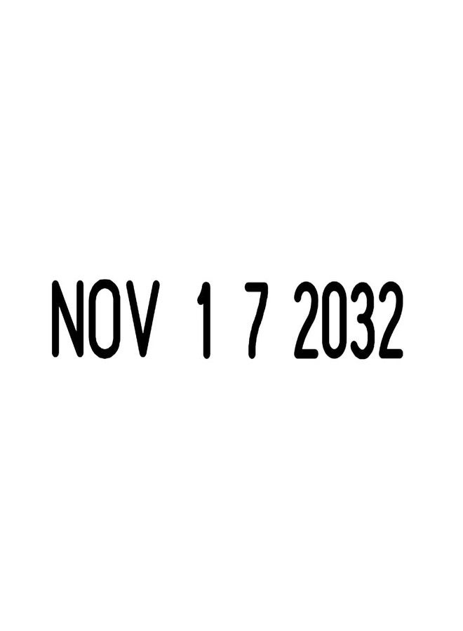 Trodat Printy 4820 Date Stamp, Self-Inking Stamp for Professional and Personal Applications, 3/8” x 1-¼”, Eco-Friendly Climate Neutral Product (Black) - Image 2